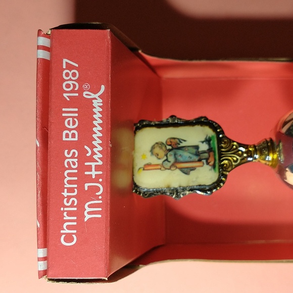 Vintage Hummel Silver Plated Christmas Bell 1987 Limited Edition - Picture 2 of 4